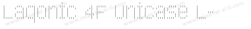 Laqonic 4F Unicase L字体转换